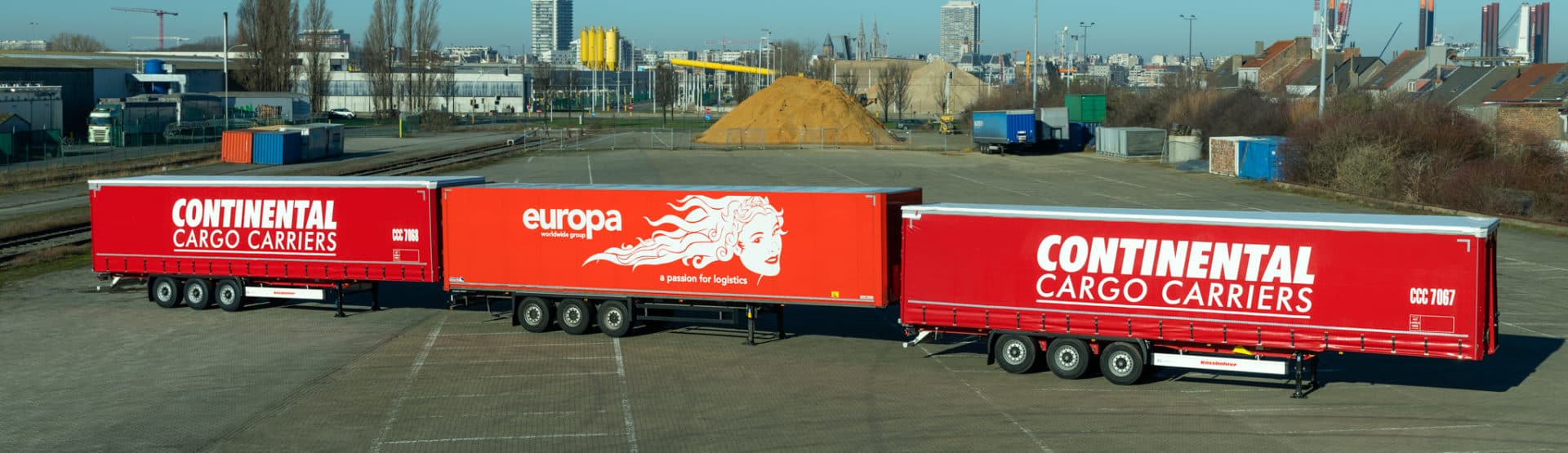 Continental Cargo Carriers and Europa Worldwide Trucks